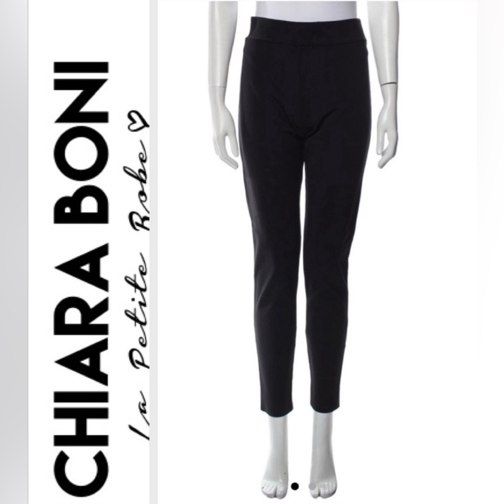 Chiara Boni Elegant Black Trousers